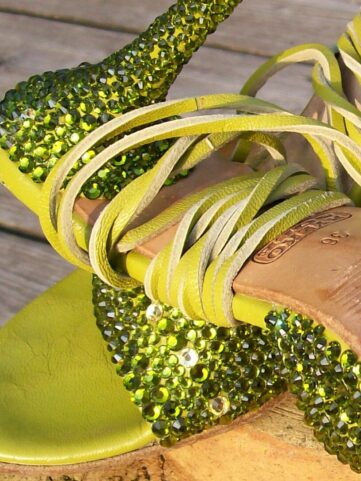 Olivine Crystals Shoes