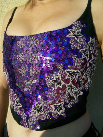 Purple Rain Corset