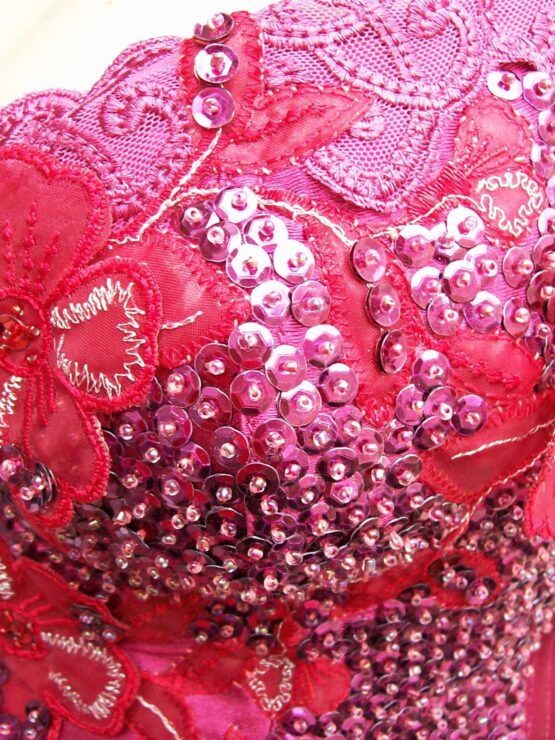 Pink Flowers Corset