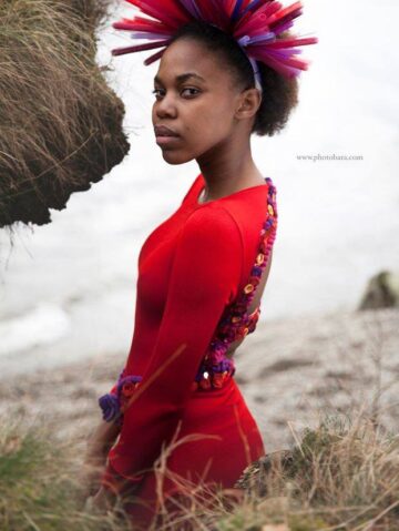 Red Rays Headpiece