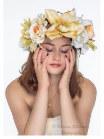 Yellow Flowers Cap