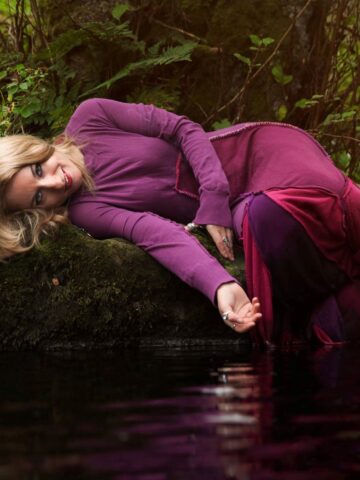 Purple Ceremonial Dress