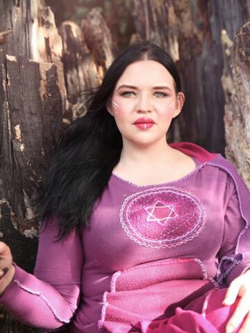 Purple Ceremonial Dress