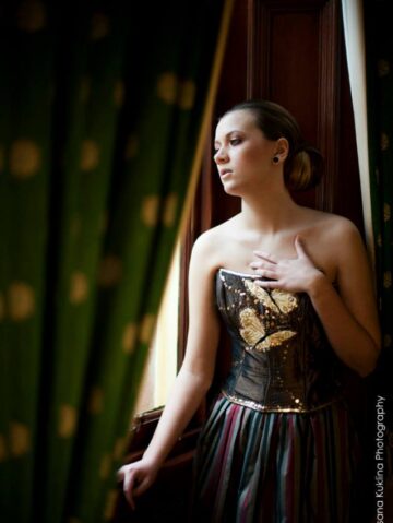 Golden Brown Corset
