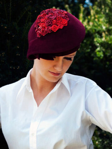 Red Roses Headpiece