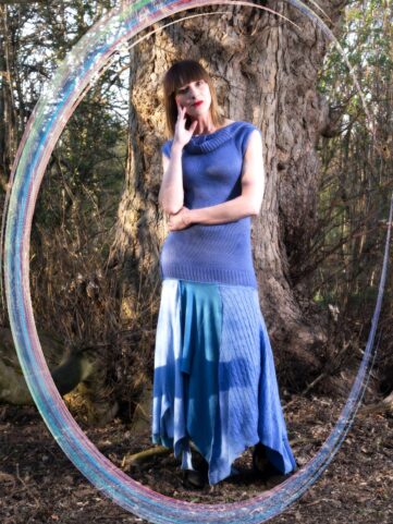 Blue Ceremonial Dress