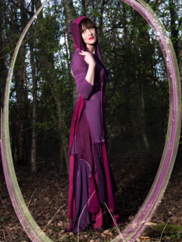 Purple Ceremonial Dress