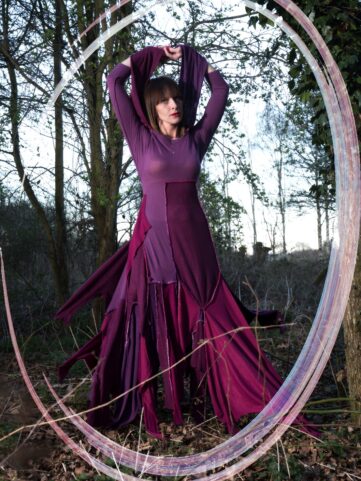 Purple Ceremonial Dress