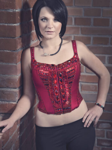 Red Wine Corset