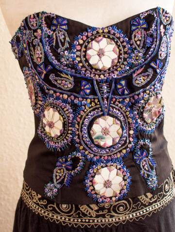 Corset with Mirrors