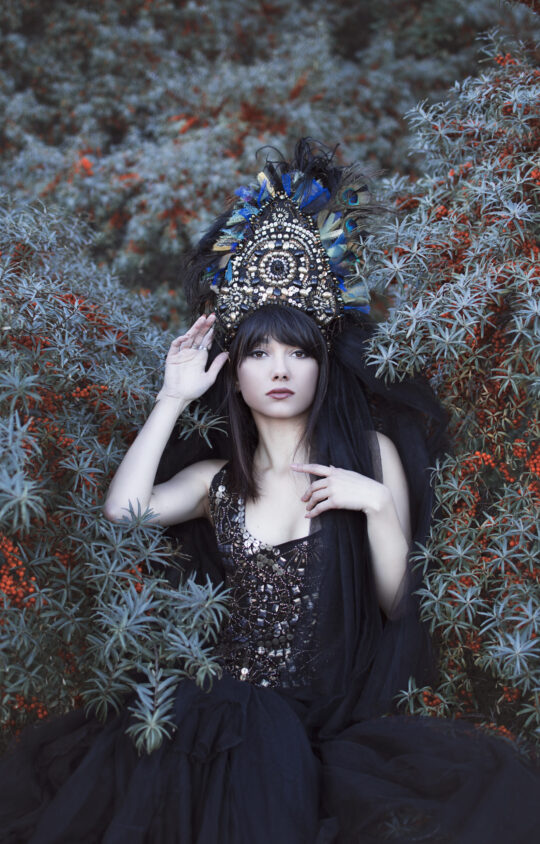 Peacock Kokoshnik