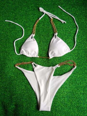 Golden Crystals Swimsuit - before decorating