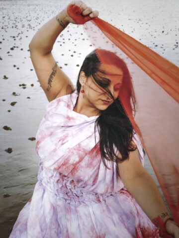 Fabric Manipulation Dress