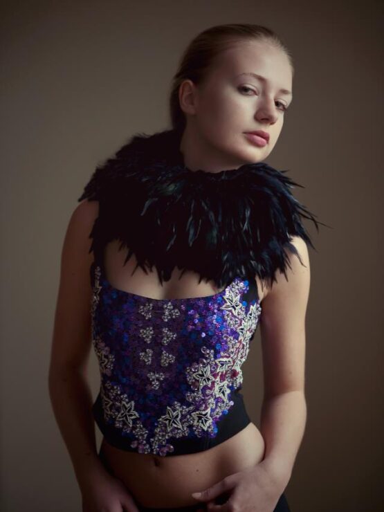 Purple Rain Corset