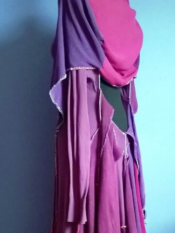 Purple Ceremonial Dress