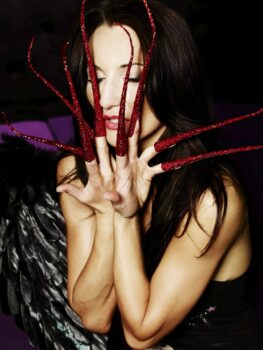 Claws with Siam Crystals